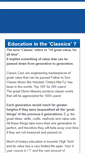 Mobile Screenshot of classic-edu.com
